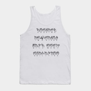 Hearing Impaired with Many Abilities Tank Top